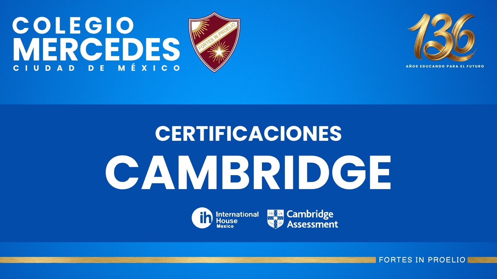 Certificaciones Cambridge – Colegio Mercedes